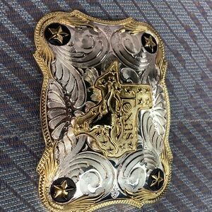 Belt buckle, Texas with long horn